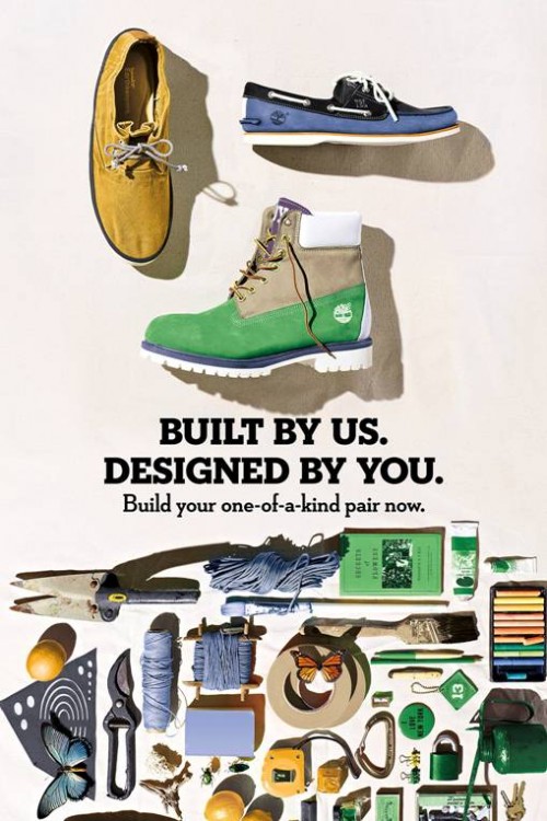 timberland design your own