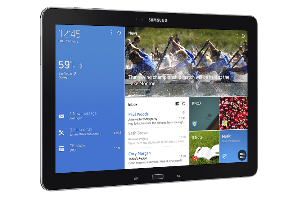 Samsung GALAXY Note PRO Redefines the Tablet Experience