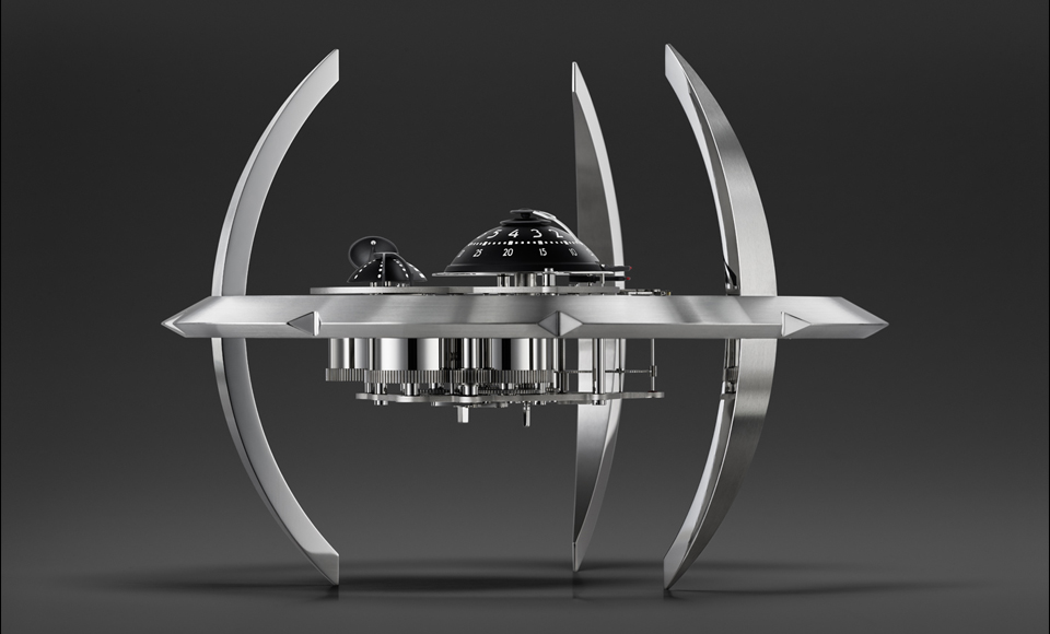 Starett Clock MB&F And The Legendary Starfleet Machine Desk Clock ⋆ METROPOLITANT