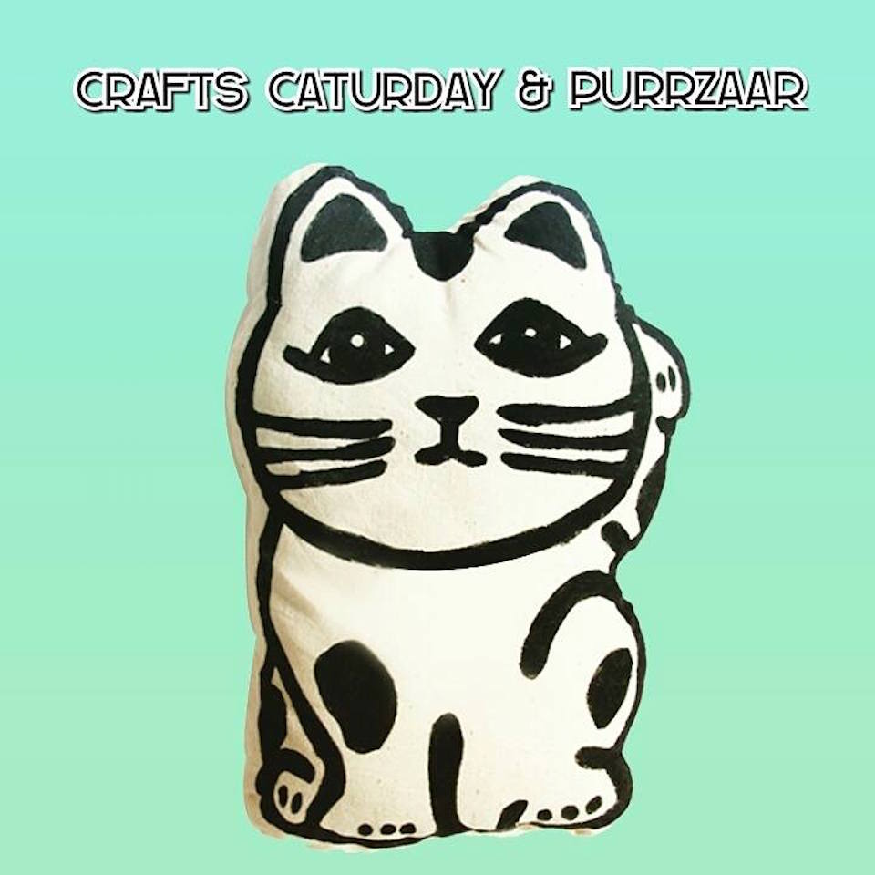 Crafts Caturday & Purrzaar on 7 February 2015