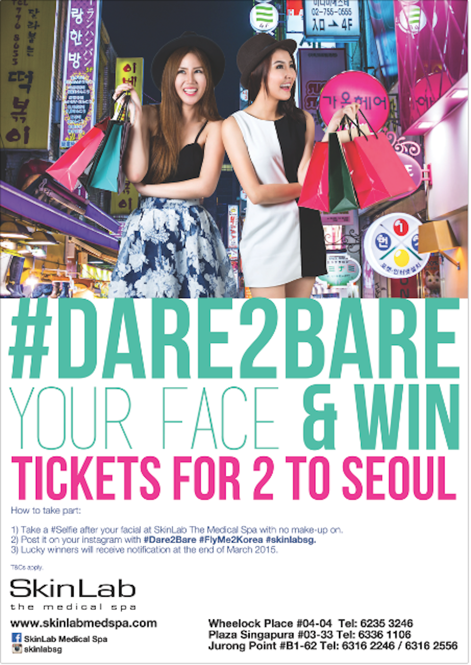 Bare It To Win A Trip For 2 To Korea – SkinLab The Medical Spa
