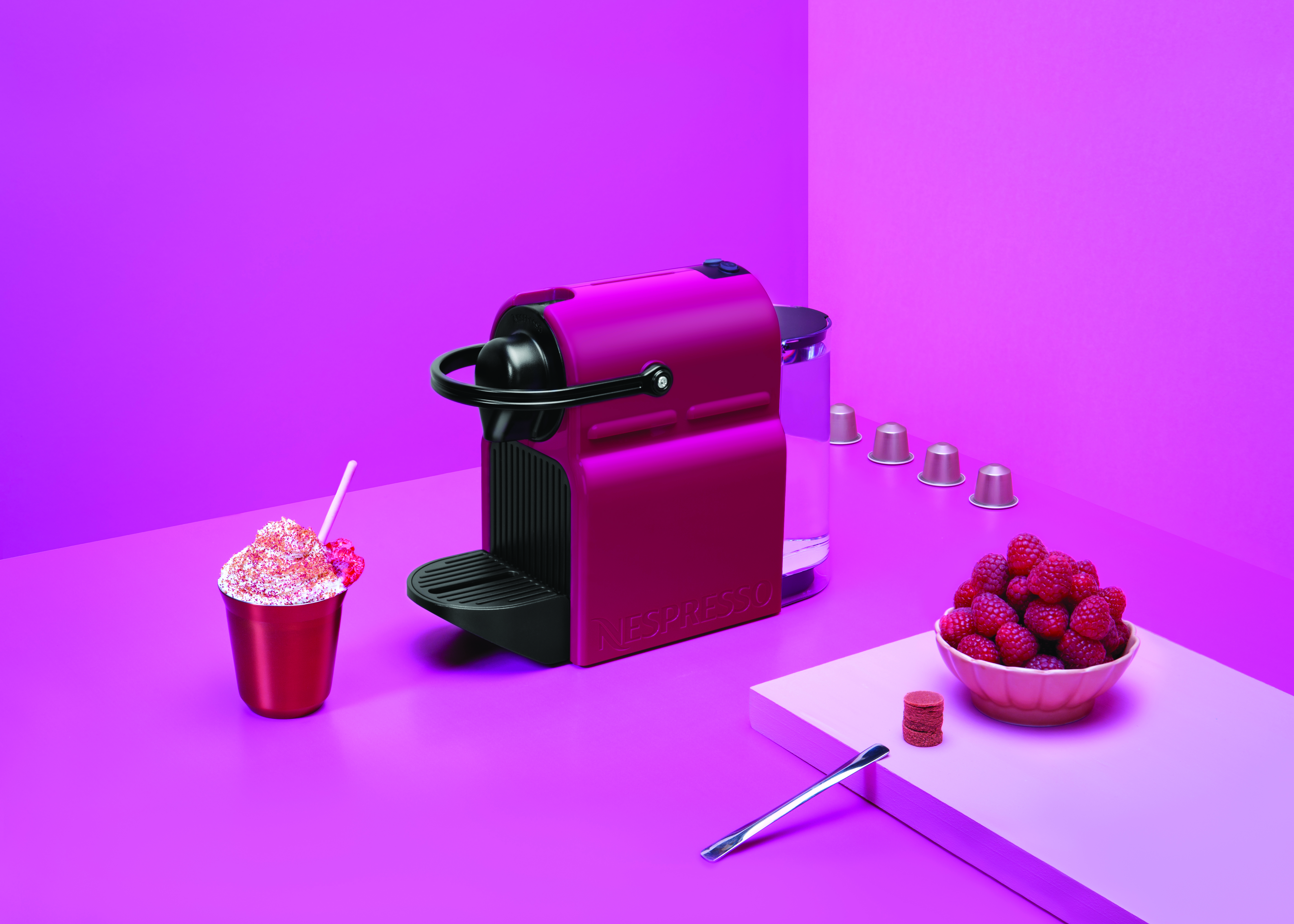 Playful Colours For The Nespresso Inissia Coffee Machine