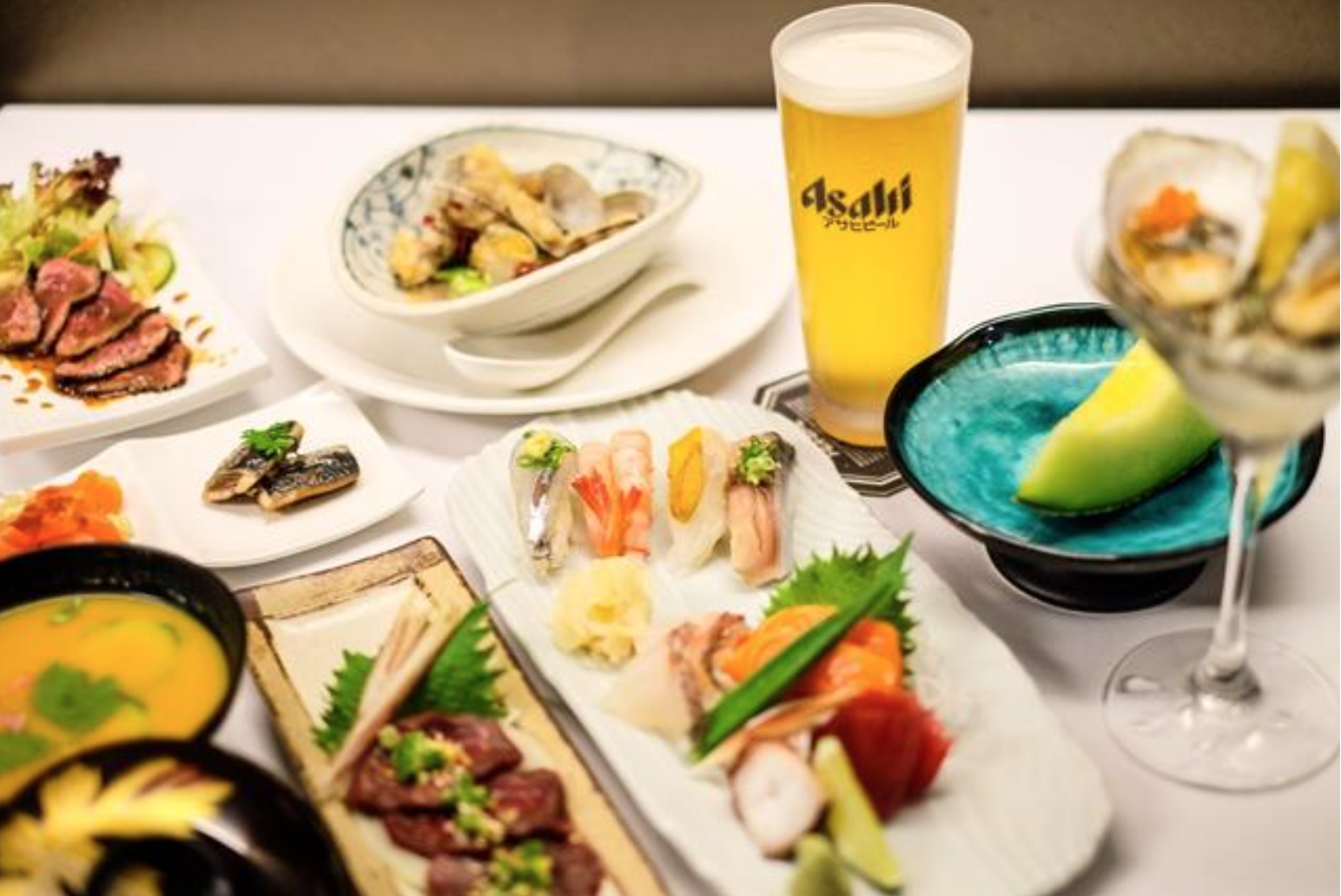 Exclusive Japanese Beer Pairing Dinner Asahi Super Dry METROPOLITANT
