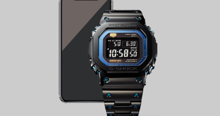 G-SHOCK RELEASED A NEW COLOR MRG-B5000 AO-ZUMI